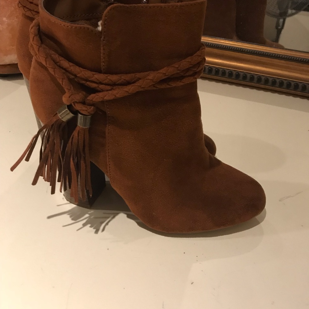 Brown Booties - Picture 2 of 3